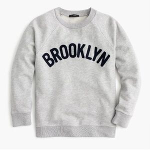 J. Crew Gray Crewneck Brooklyn Sweatshirt